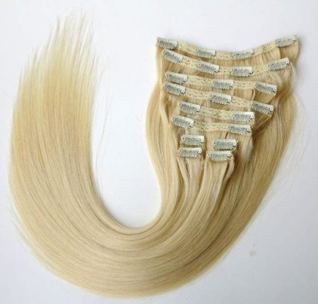 Beach Blonde #613 Human Hair Clip-In